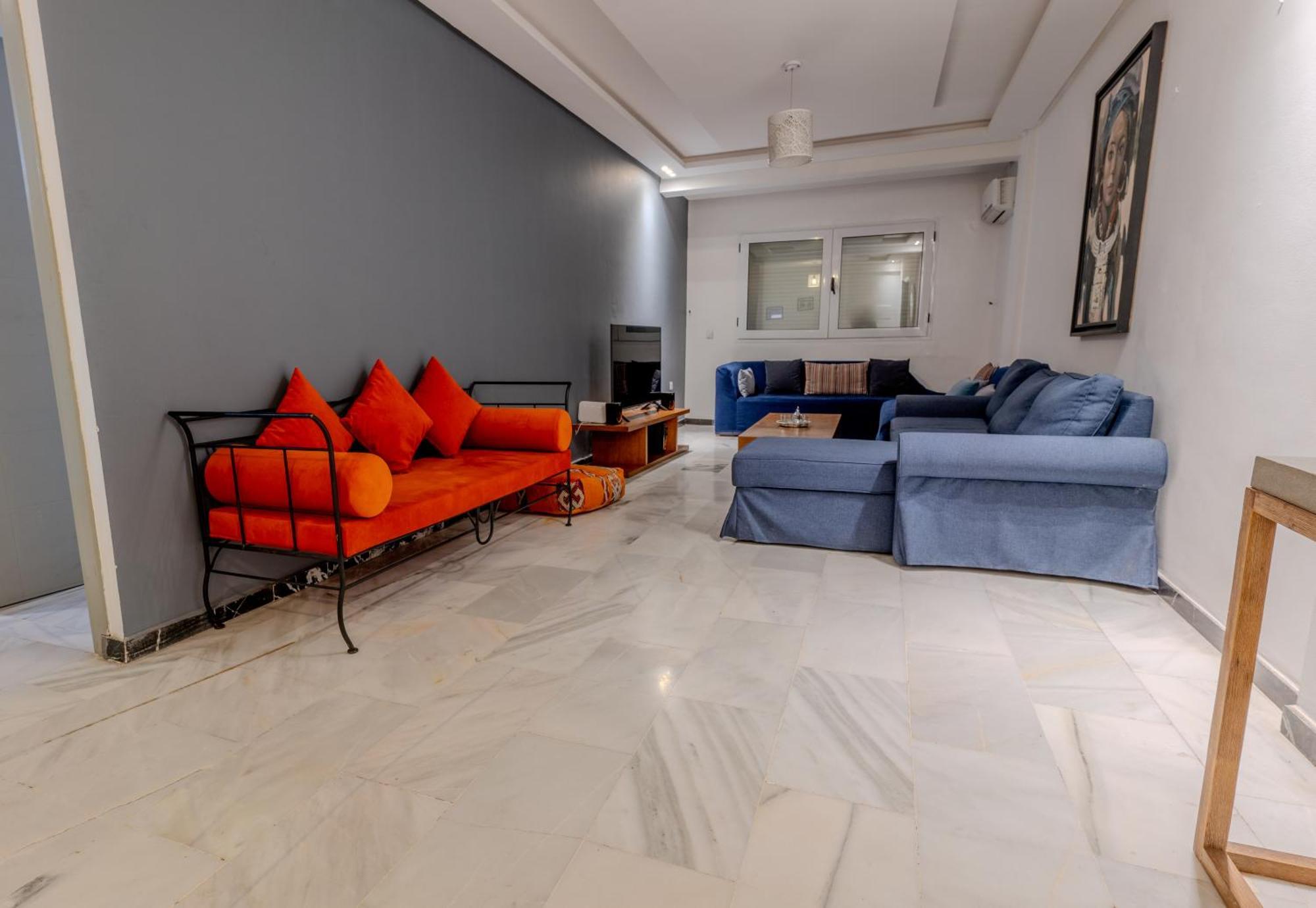 Bel Appartement Au Coeur De Gueliz Marrakesch Exterior foto