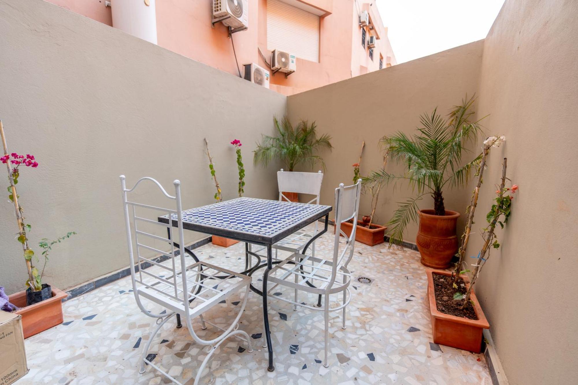 Bel Appartement Au Coeur De Gueliz Marrakesch Exterior foto