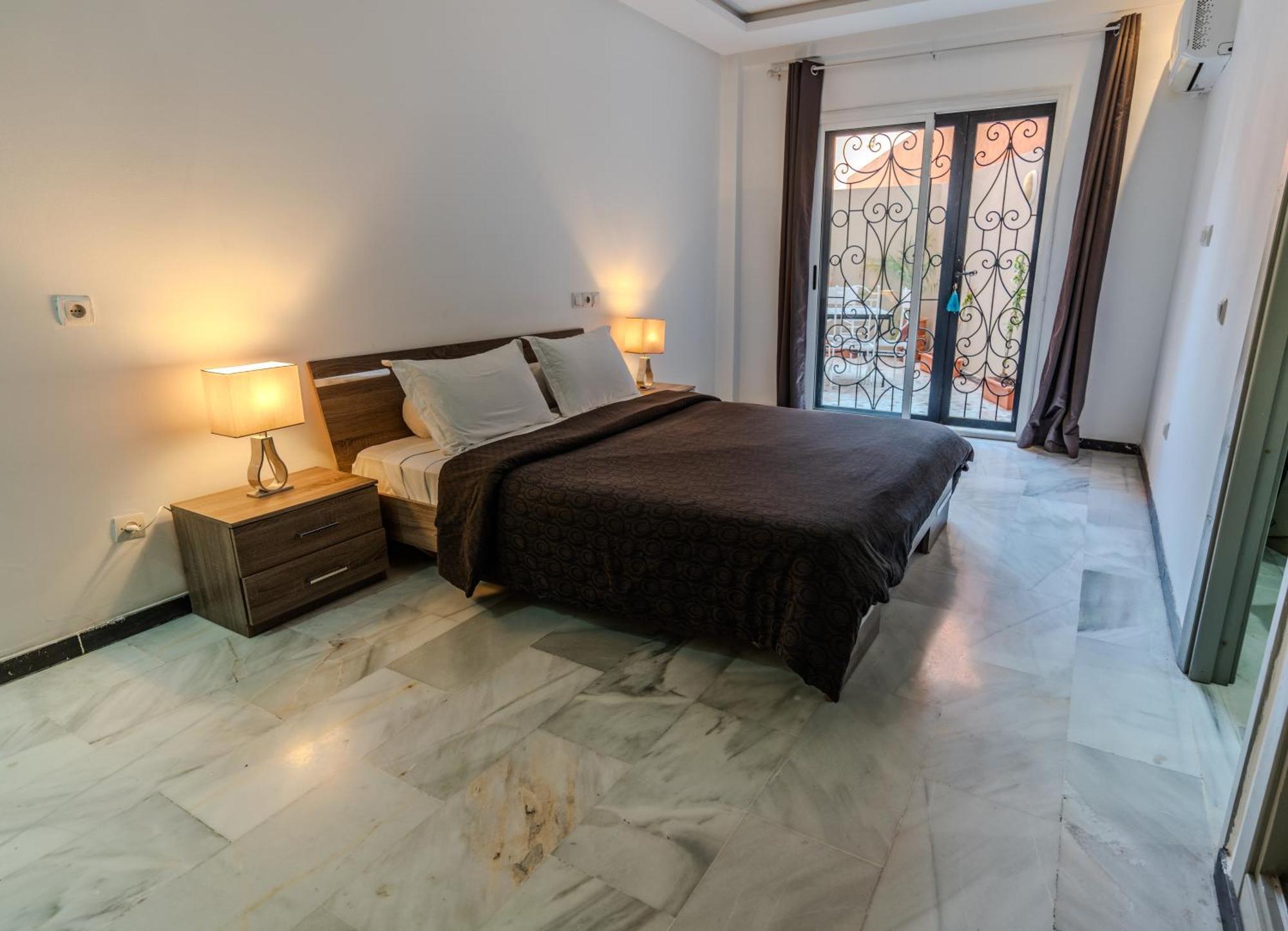 Bel Appartement Au Coeur De Gueliz Marrakesch Exterior foto